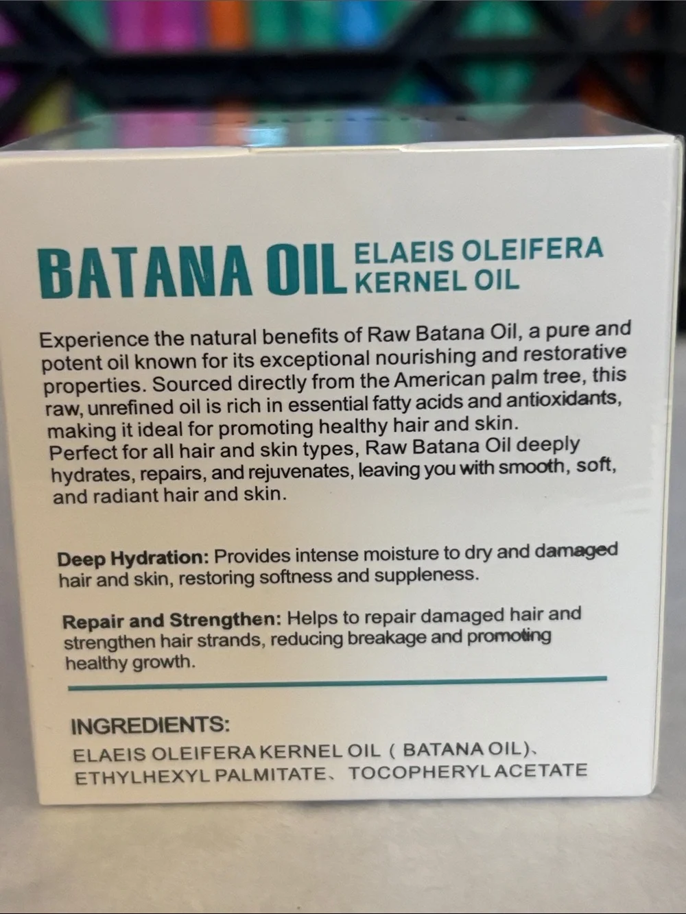 Batana Oil Natural Hair & Skin Nourishing Oil - White